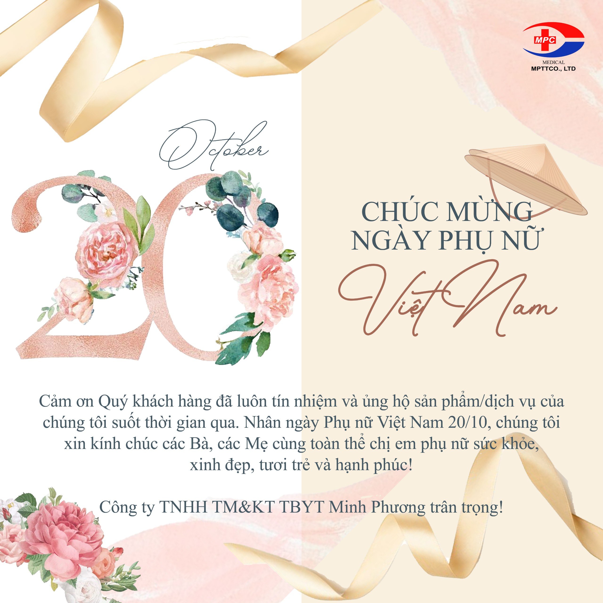🌸 Chúc mừng Ngày Phụ nữ Việt Nam 🌸