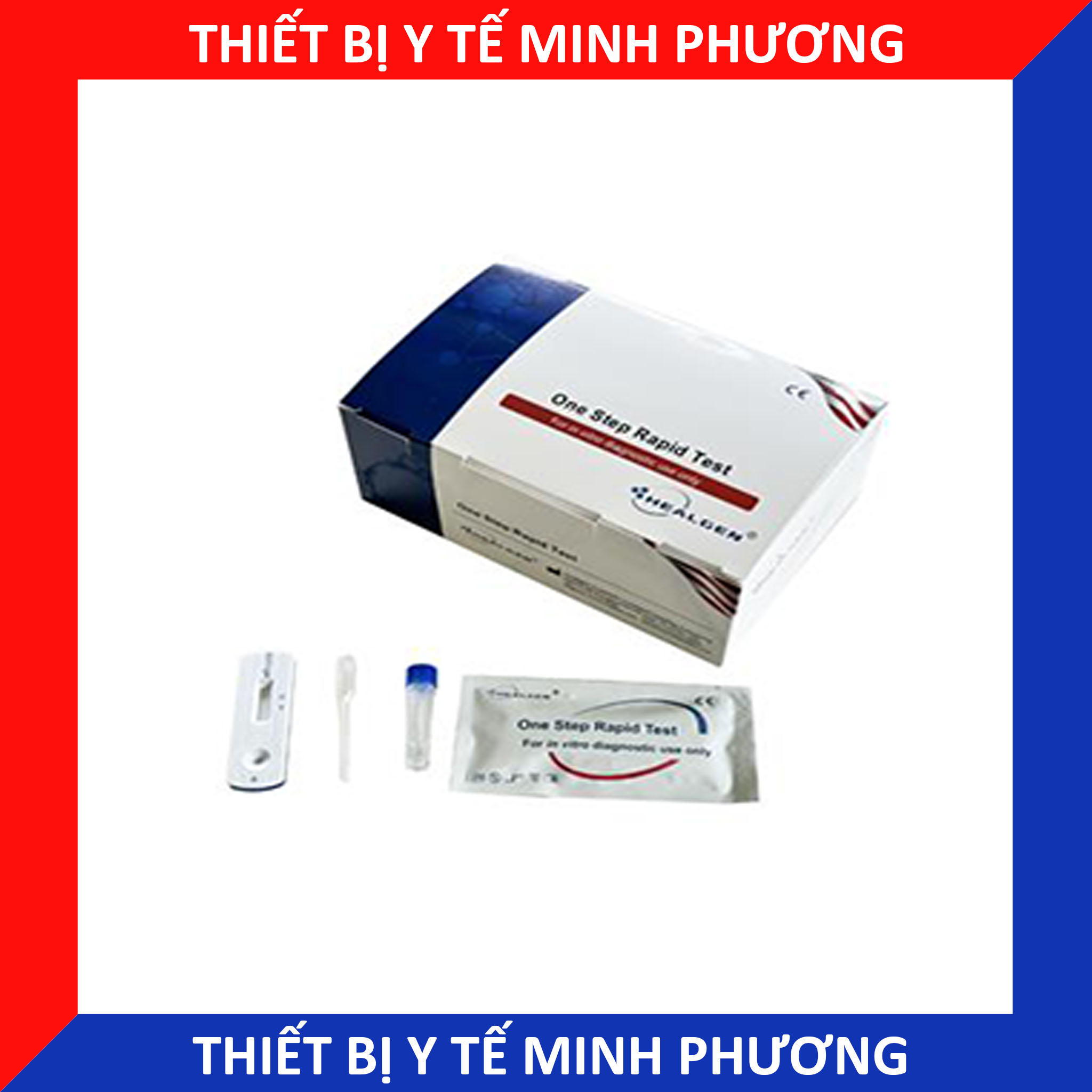 Test nhanh kháng thể IgM EV71 (Tay chân miệng) Helgen, Fastep...