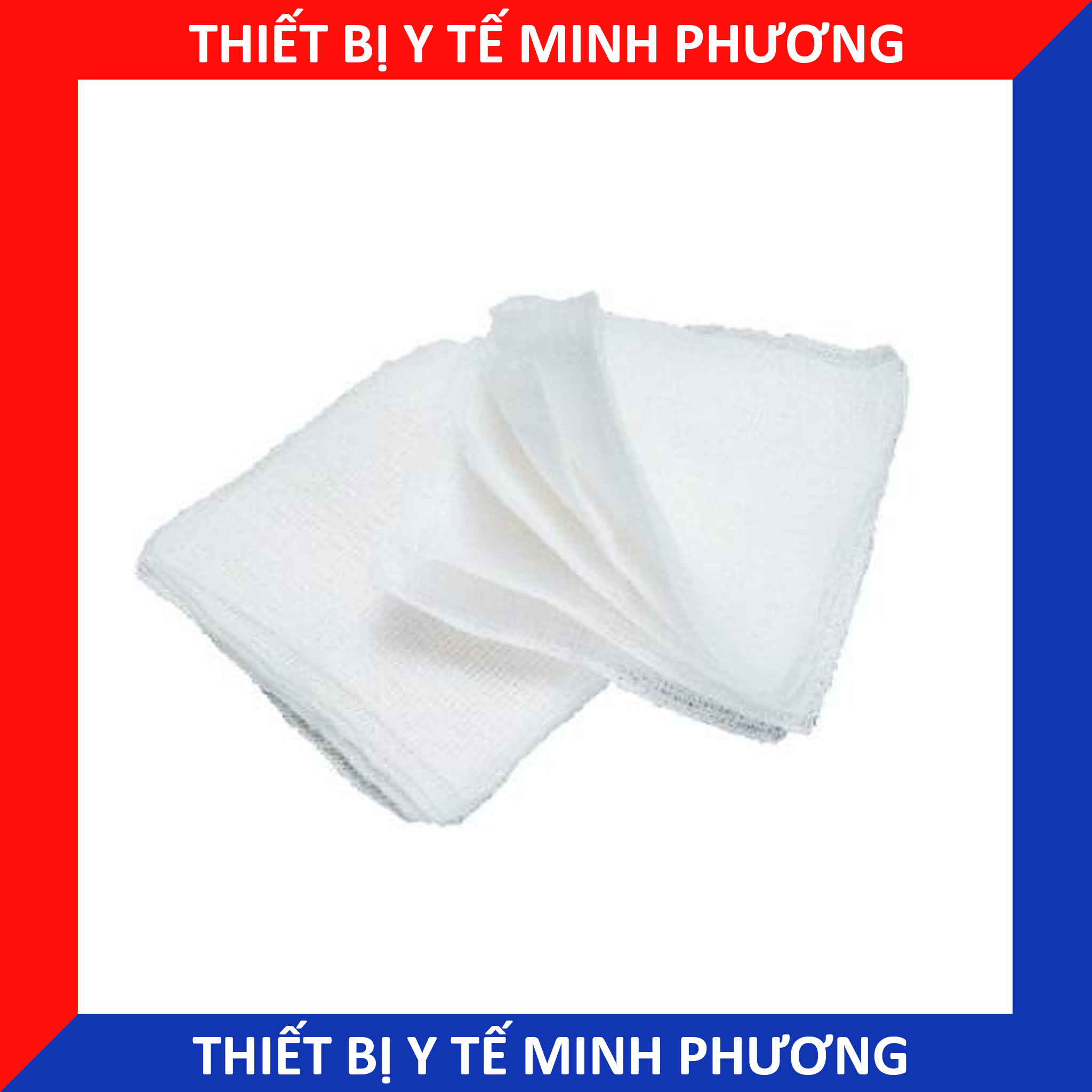 Gạc phẫu thuật vô trùng Danameco các cỡ