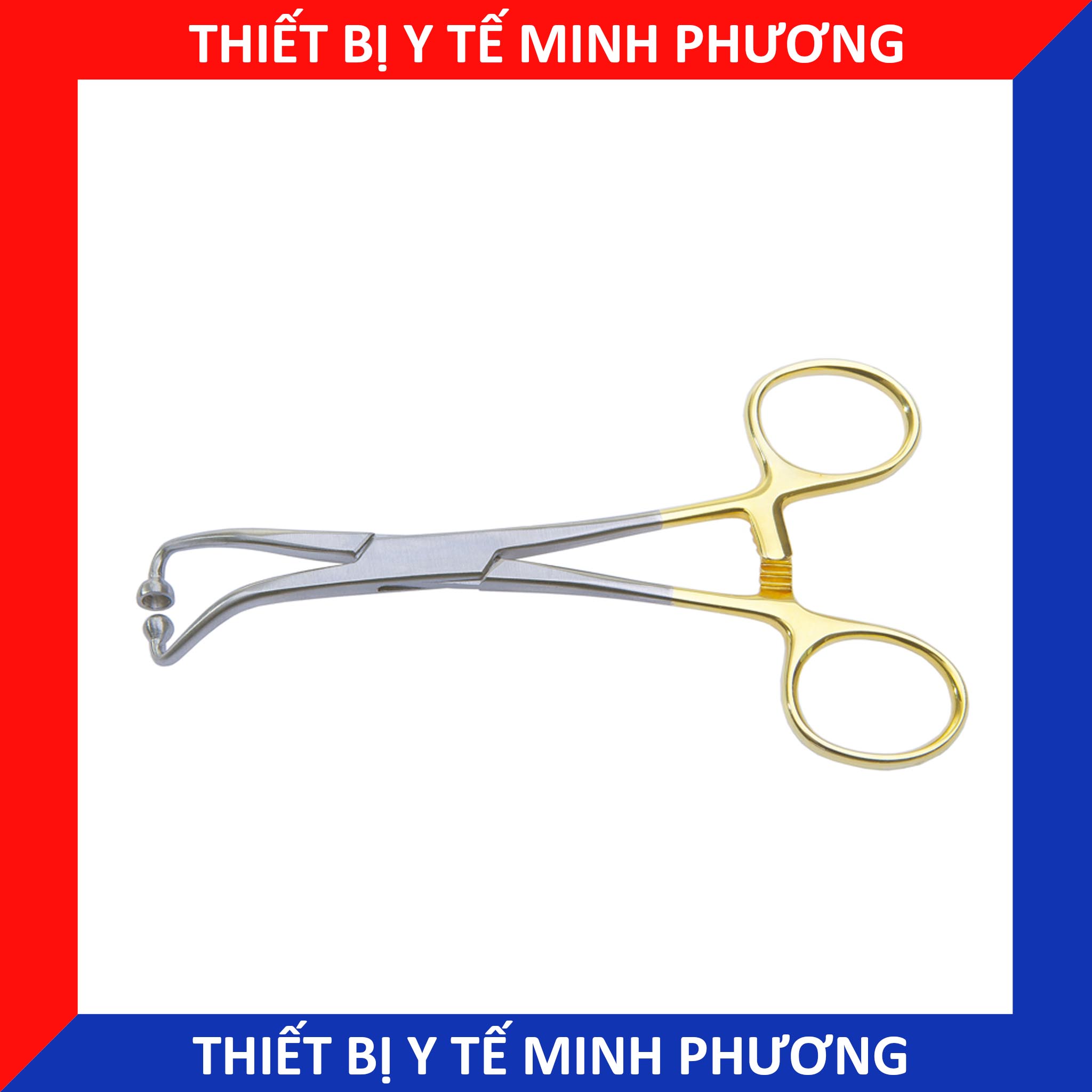 Kẹp săng đầu chùy (Ball & Socket Towel Forceps)