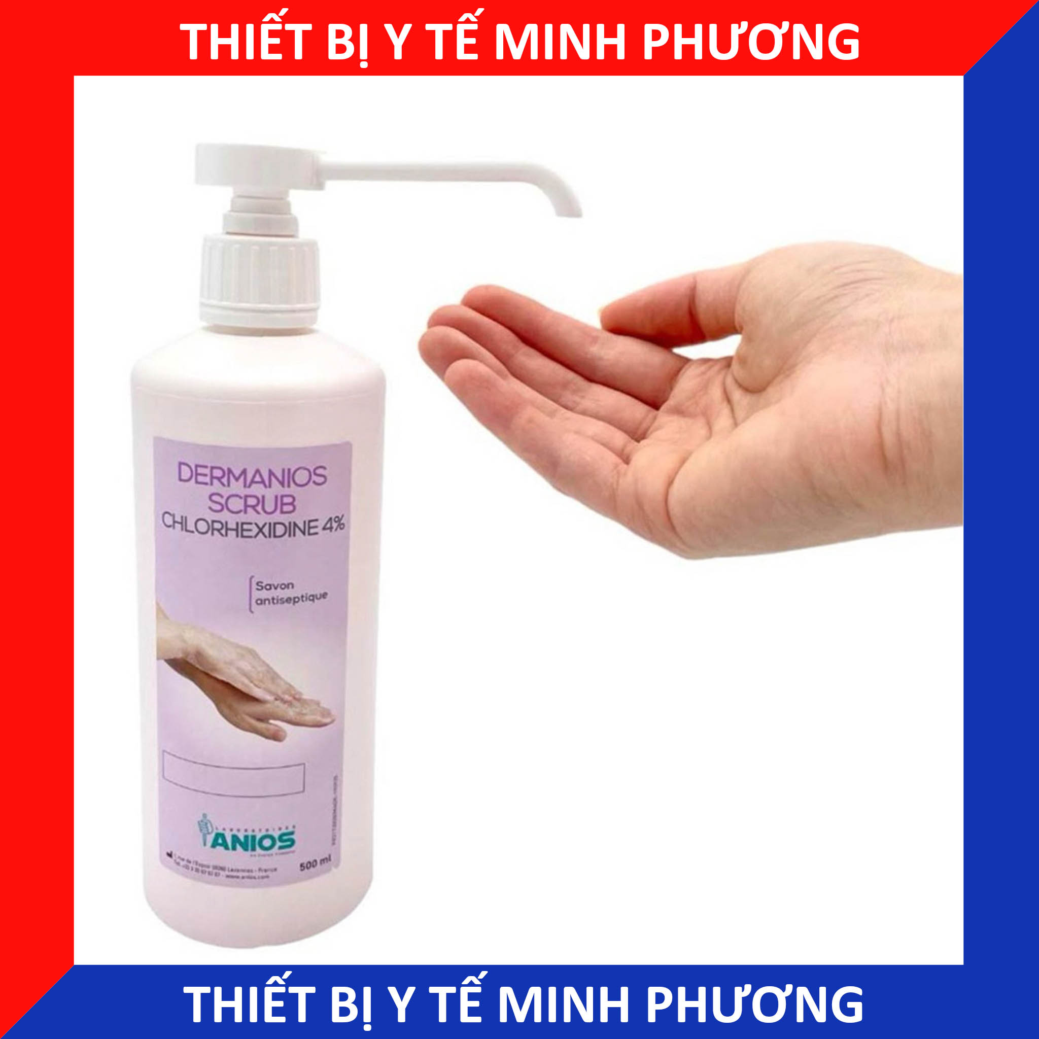 Dung dịch rửa tay trước và sau phẫu thuật, tắm sát khuẩn dùng trong y tế Demanios