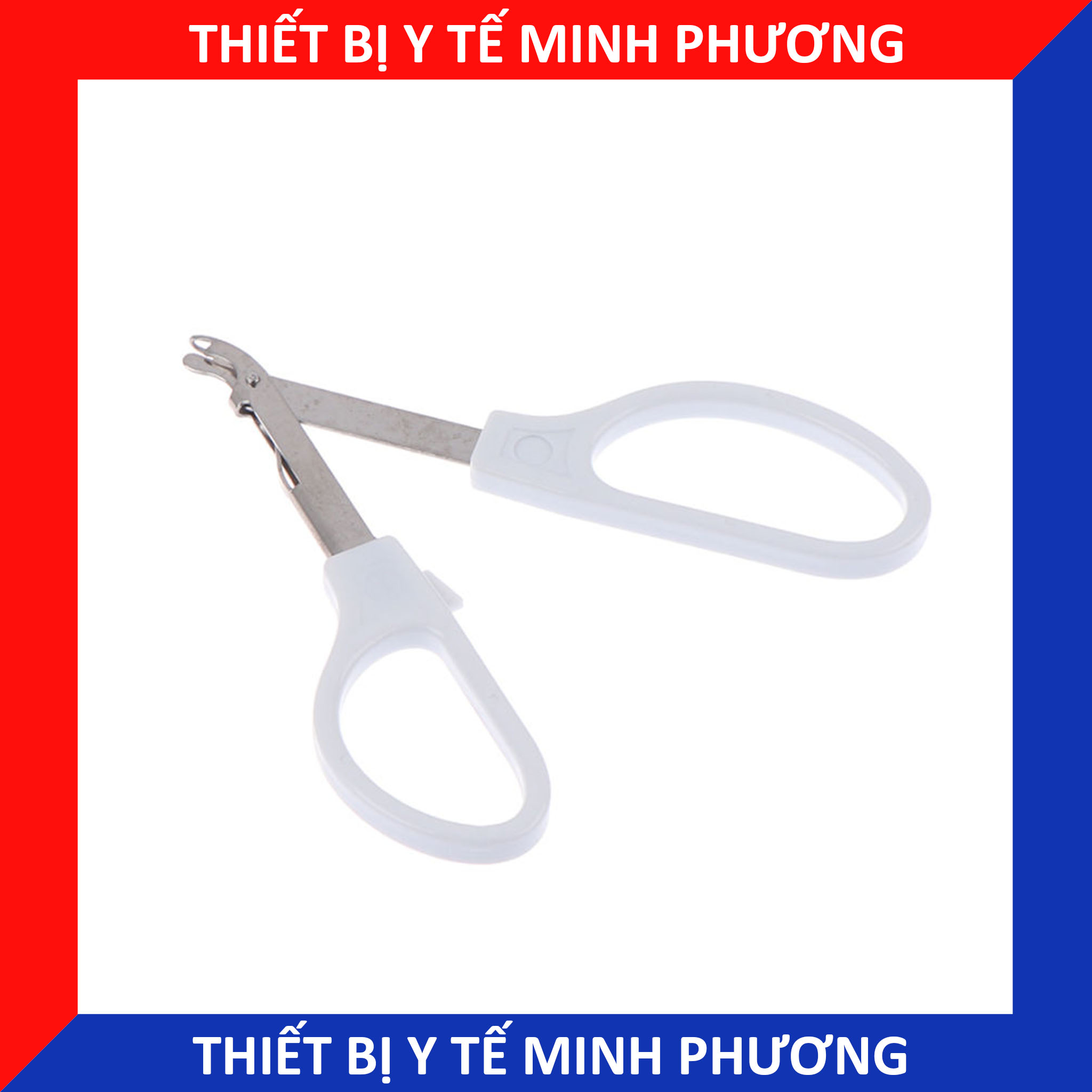 Dụng cụ nhổ ghim khâu da, kìm tháo ghim da chuyên dụng
