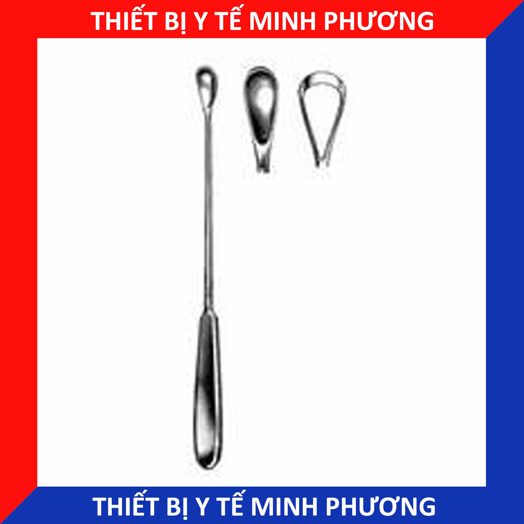 Muỗng nạo tử cung, thìa nạo sản khoa cao cấp Pakistan