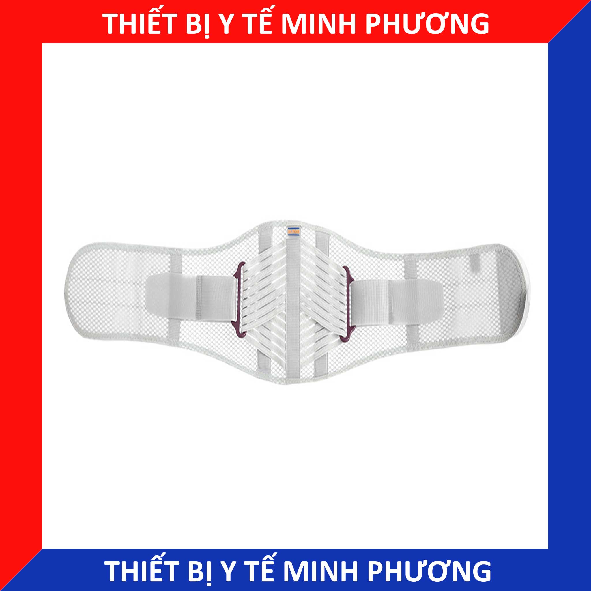 Đai lưng thoát vị đĩa đệm thoáng khí DrMed màu xám