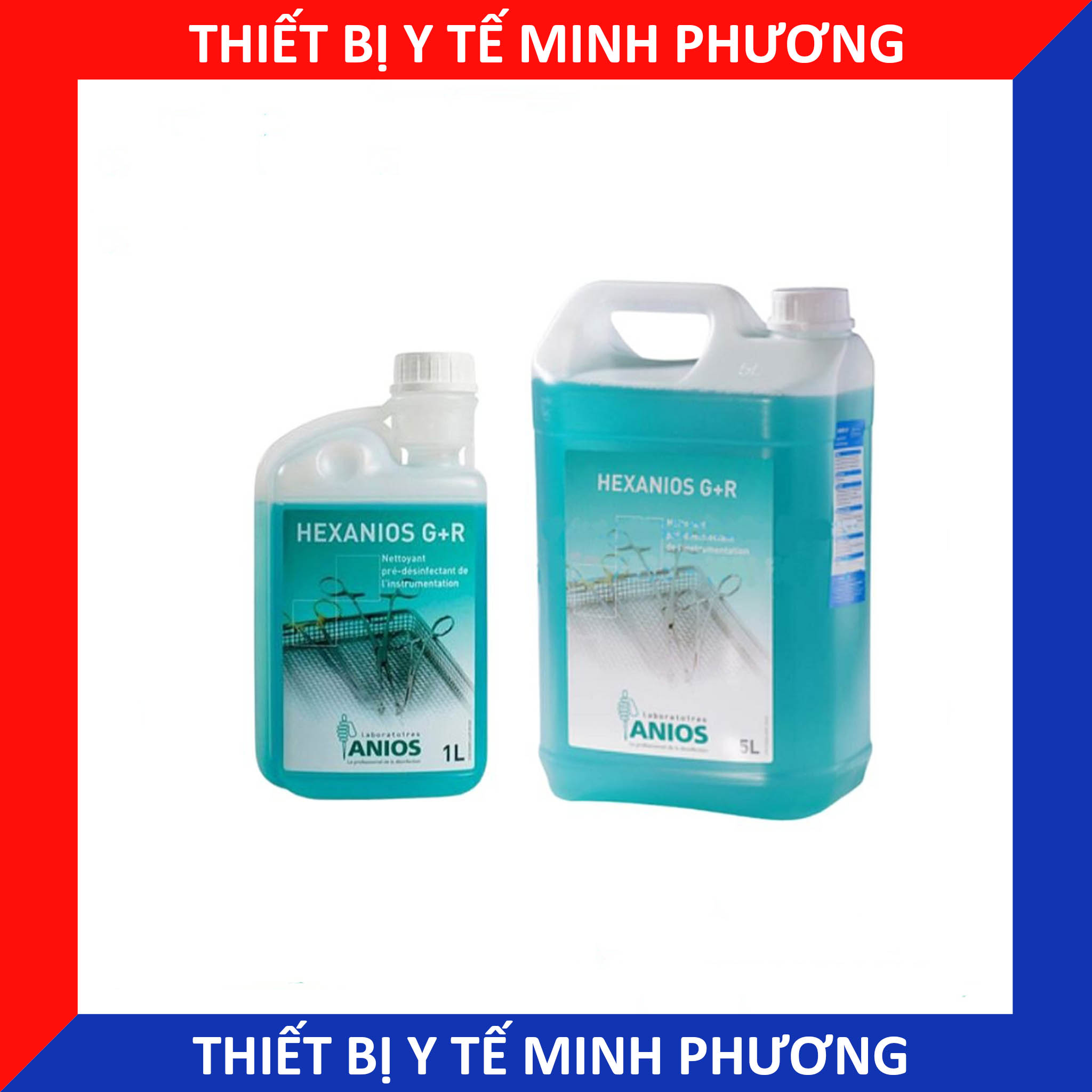 Dung dịch ngâm dụng cụ HEXANIOS G+R